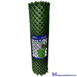 Пластиковая сетка ПВХ (садовая решетка) с размером ячеек 40x40 мм