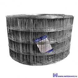 Сетка сварная оцинкованная размеры ячейки и толщина проволоки 50x60x1,3 мм