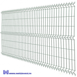 Сетка сварная 3d в картаx оцинкованная 200x50x3/4 мм